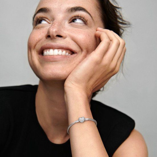 Pandora Armband zilver met Hartsluiting 19 cm 590727CZ-19