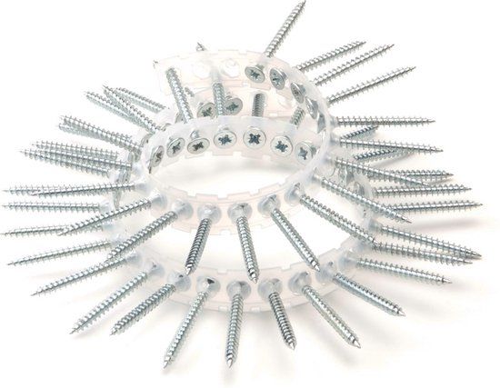 Hoenderdaal Fasteners Hoenderdaal Spaanplaatschroef op band vz 4.0x35mm (1000st)