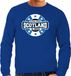 Bellatio Decorations Shoppartners Bv Have fear Scotland is here sweater met sterren embleem in de kleuren van de Schotse vlag - blauw - heren - Schotland supporter / Schots elftal fan trui / EK / WK / kleding XL