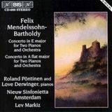 Outhere Roland Pöntinen, Love Derwinger, Nieuw Sinfonietta Amsterdam - Mendelssohn: Concerto In E Major | A flat Major (CD)