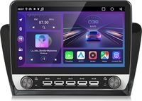 Skoda Octavia (2013-2018) 10.1-inch Android 15 autoradio avec Carplay, GPS, Wi-Fi, Bluetooth, DAB+, commande au volant, USB, 6+128 Go