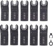 TOOLCRAFT TO-10283853 Multitool toebehorenset Chroom-vanadium staal 32 mm 10 stuk(s)