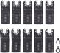 TOOLCRAFT TO-10283853 Multitool toebehorenset Chroom-vanadium staal 32 mm 10 stuk(s)