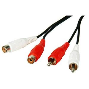 Temium 2RCA Male/Female 2.5m