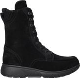 Xsensible Dames Zwart Suède Veterboots Maat 37