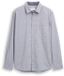 Tom Tailor Chemise Regular Fit avec poche poitrine - Taille S - Navy Horizontal Structure