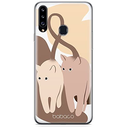 BABACO ERT GROUP mobiele telefoonhoesje voor Samsung A20S - Babaco Cats 002