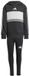 Adidas Seasonal Essentials Tiberio 3 Stripes Fleece Leggings Trainingspak Zwart 3-4 Years Meisje
