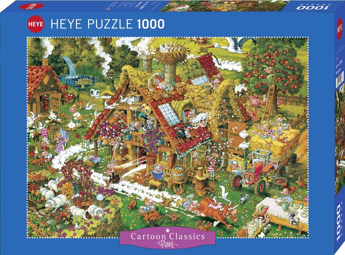 Heye Puzzle Puzzel Funny Farm -Ryba 1000 stukjes Heye 29989