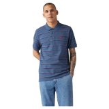 Levi's Slim Housemark Polo à manches courtes Bleu L Homme