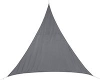 Hespéride Schaduwdoek Curacao - Driehoekig - Grijs - 2 x 2 meter - Polyester