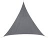 Hespéride Schaduwdoek Curacao - Driehoekig - Grijs - 2 x 2 meter - Polyester