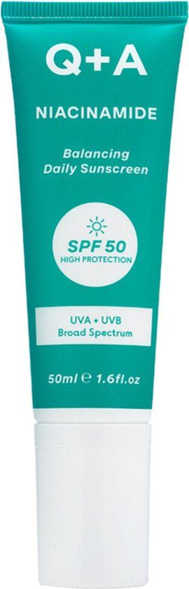 Q+A Face Sunscreen SPF 50 Balancing - 50 ml