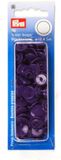 Prym Color Snaps drukknopen - Donker Paars - 12,4 mm - Kunststof - 30 stuks