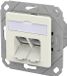 Metz Connect E-DAT C6A IDC 2 Port UPk zuiverwit