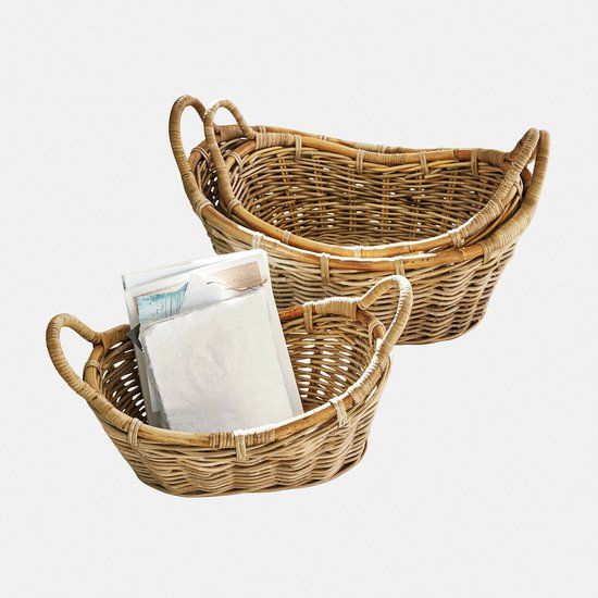 LOBERON Mand set van 3 Gavelle bruin