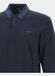 Hugo Boss BOSS Black Polo lange mouw Blauw H-Pleins 200 10273705 01 50549257/405