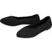 ESMARA Ballerine Femme, pliable. (Noir, 37)