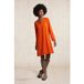 River Woods Robe col en V orange manches longues orange taille : 36