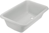 Merkloos / Sans marque Armosa BV Spoelbak 100 liter Wit Kunststof Boerderijdier