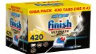 Finish Ultimate Plus Infinity Shine Citroen Vaatwastabletten - 420 stuks