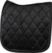 Pagony Velours Zadeldek - Maat: Cob - Zwart - Polyester