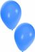 Bellatio Decorations ballonnen - 30 stuks - blauw - 27 cm - verjaardag