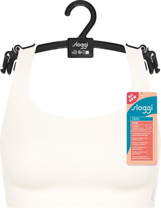 Sloggi ZERO Feel 2.0 Top Dames - SILK WHITE - Maat S