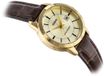Casio LTP-V004GL-9A Dameshorloge Gouden Wijzerplaat Leren Band