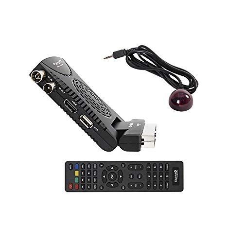 Digivolt TDT HD T2 Scart Eurostekker PVR elleboog TDT-7404