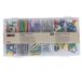 Hi 500-delige Bureauaccessoireset - Kleurenpinnen, Paperclips en I-Nails - Staal en Kunststof