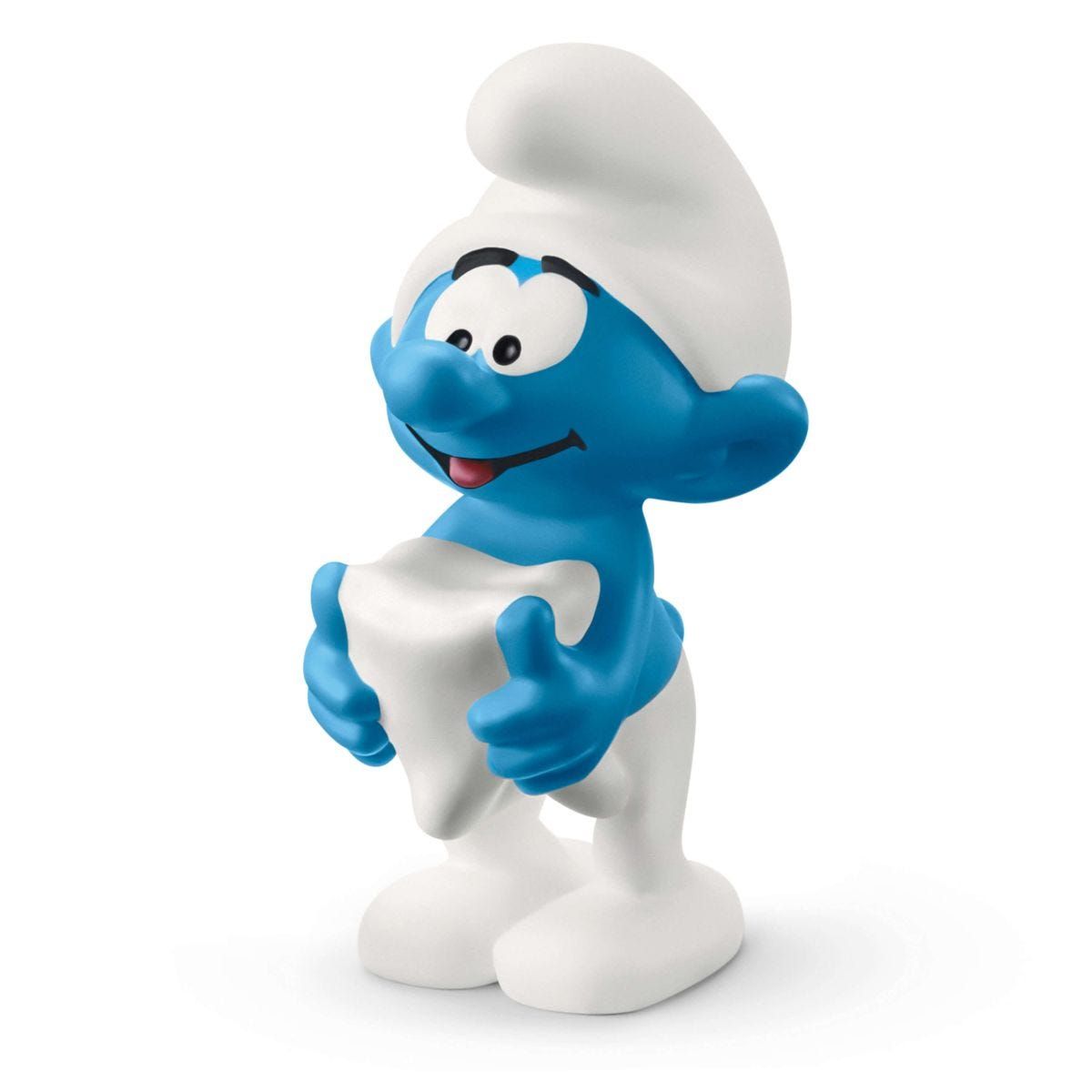 Schleich De Smurfen Pre School Smurf met tand 20820 - Speelgoedfiguur - Meerkleurig