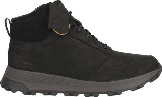 CLARKS Schnürstiefelette ATL Trek Up Heren Zwart Nubuck Leer Textiel EVA Rubber