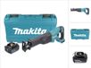 Makita DJR 186 G1K Accu Reciprozaag 18 V + 1x accu 6.0 Ah + koffer - zonder lader