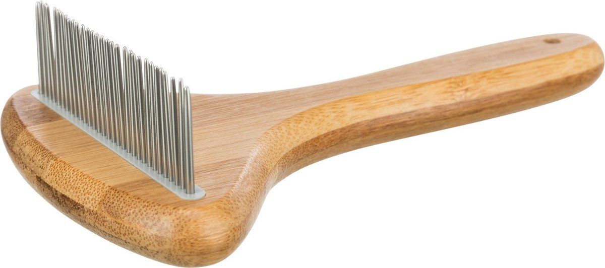 TRIXIE Korthaar-vachtontklitter bamboe/metaal | Hout