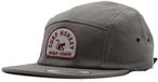 Surf Monkey 5-panel pet - platte klep - Jockey / Volwassenen / One size (grijs)