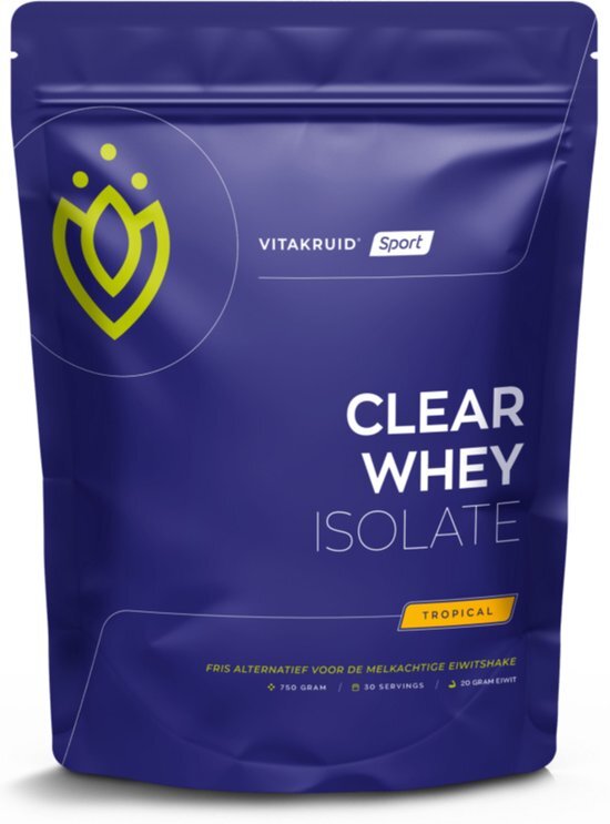 Vitakruid - Clear Whey Isolate Tropical - 750ml