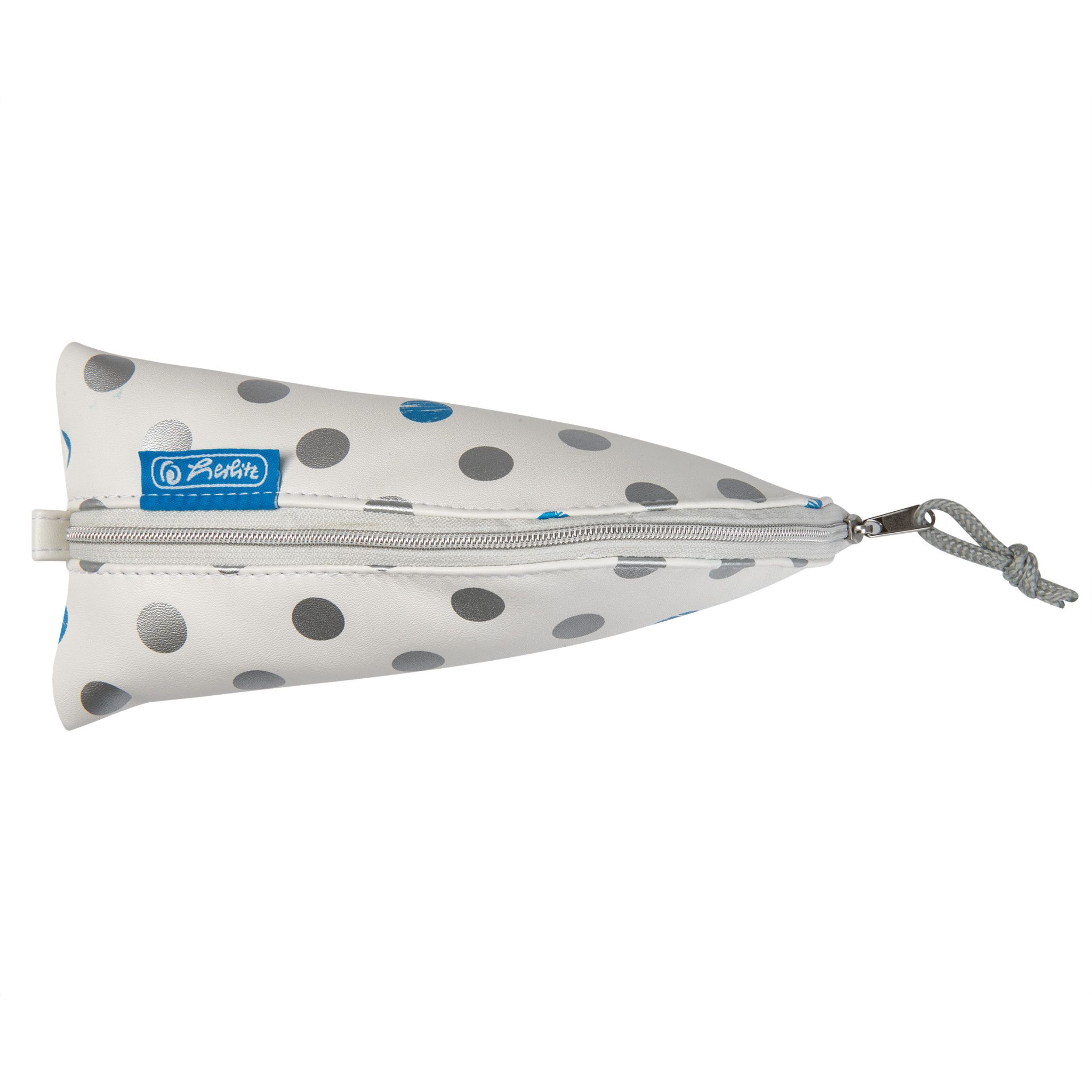Herlitz Frozen Glam Schooletuis blauw, wit, zilver