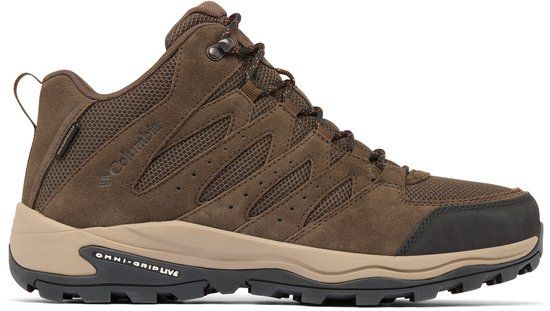 Columbia REDMOND™ IV MID WATERPROOF Heren Wandelschoenen - Cordovan, Tangy Orange - Maat 41.5