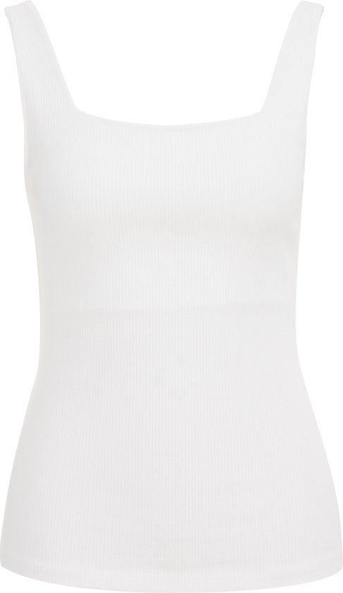 WE Fashion Dames singlet van ribstof