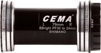 Cema Bbright 46 Ceramic Shimano Trapaslagers Zilver 79 mm