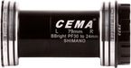 Cema Bbright 46 Ceramic Shimano Trapaslagers Zilver 79 mm
