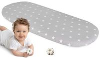 Medi Partners Hoeslaken Kinderwagen 86 x 40 cm 100% Katoen Matrasbeschermer Baby