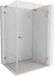 Mexen Lunar-F L douchecabine opklapbaar rechts 95 x 80 cm, transparant, koper geborsteld