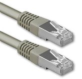 1aTTack.de 50m CAT6 LAN-netwerkkabel RJ45 1000 Mbit, 1 stuk - grijs