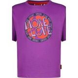 Vingino Hanou T-shirt Fille Manches Courtes Col Rond Viola Purple Taille 104