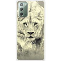 Lionne Verstevigd hoesje met sublimatie bedrukking, compatibel met Samsung Galaxy Note