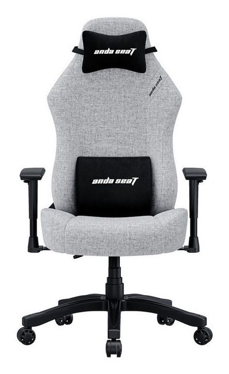 Andaseat Luna Series - Gaming Chair - Grey Fabric - 6972417138628