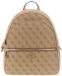 GUESS Manhattan II Backpack Latte Logo Lichtbruin