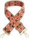 Solidchoice - Bretelle réglable avec motif floral - Sangle de sac pour femme 75-130 cm